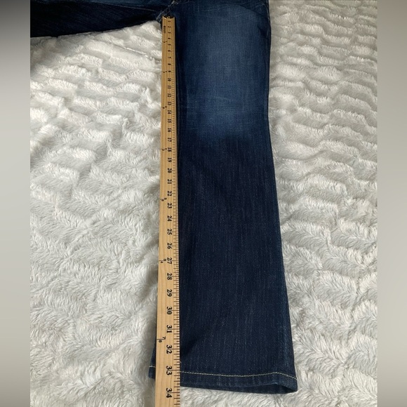 Robins Jeans Women’s Size 30 Angel Wing Pink Crystal Denim Jeans Made In USA - Picture 15 of 16